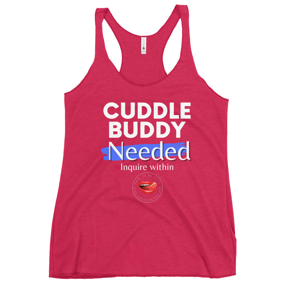 Cuddle Buddy Women's Racerback Tank