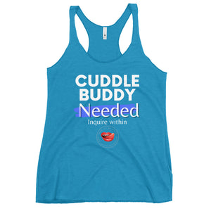 Cuddle Buddy Women's Racerback Tank
