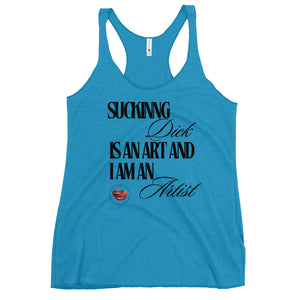 I Am an Artist Women's Racerback Tank
